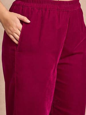 Women Ethnic Motifs Embroidered Kurta with Trousers & Dupatta 4