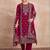 Women Ethnic Motifs Embroidered Kurta with Trousers & Dupatta