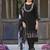Floral Embroidered Thread Work Pure Cotton Straight Kurta With Trouser And Dupatta