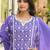 Floral Embroidered Notch Neck Pure Cotton Kurta With Trousers & Dupatta