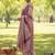 Ethnic Motifs Printed V-Neck Straight Kurta With Trousers & Dupatta