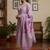 Ethnic Motifs Printed Square Neck Straight Kurta With Trousers & Dupatta