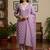 Ethnic Motifs Printed Square Neck Straight Kurta With Trousers & Dupatta