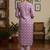 Ethnic Motifs Printed Square Neck Straight Kurta With Trousers & Dupatta