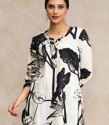 Women Floral Printed Regular Pure Cotton Kurta with Trousers