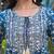 Mirror Work Yoke Embroidered A-Line Kurta With Tonal Afghan Trouser & Dupatta