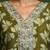Floral Printed V-Neck Straight Kurta With Trousers And Dupatta