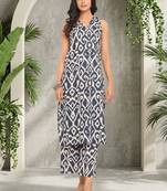 Women Ethnic Motifs Printed Regular Pure Cotton Kurta with Palazzos