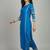 Women Ethnic Motifs Regular Thread Work Kurta with Trousers