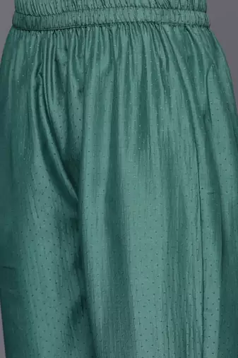 Women Ethnic Motifs Embroidered Sequinned Kurta with Trousers & With Dupatta