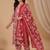 Women Floral Printed Regular Kurta with Trousers & With Dupatta