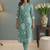 Women Floral Printed Regular Kurta with Trousers & With Dupatta