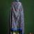 Embroidered Thread Work Mandarin Collar Straight Kurta with Trousers & Dupatta