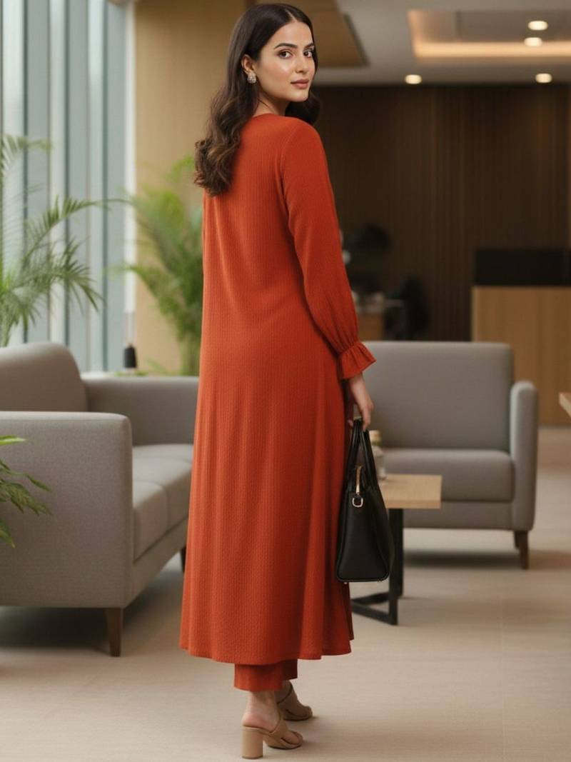 Women Regular Kurta with Trousers
