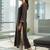 Women Regular Thread Work Kurta with Trousers