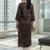 Women Regular Thread Work Kurta with Trousers