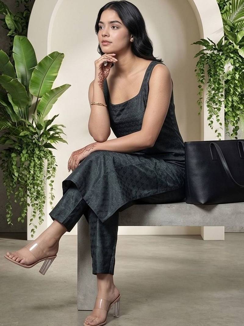 Women Regular Kurta with Trousers