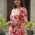 Women Printed Regular Kurta with Trousers