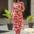 Women Printed Regular Kurta with Trousers