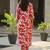 Women Printed Regular Kurta with Trousers