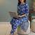 Women Floral Printed Regular Kurta with Trousers