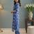 Women Floral Printed Regular Kurta with Trousers