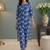 Women Floral Printed Regular Kurta with Trousers