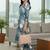 Women Ethnic Motifs Printed Regular Thread Work Kurta with Trousers