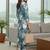 Women Ethnic Motifs Printed Regular Thread Work Kurta with Trousers