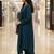 Women Empire Silk Crepe Kurta with Trousers