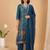 Women Ethnic Motifs Printed Regular Kurta with Trousers & With Dupatta