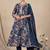 Women Floral Printed Regular Thread Work Pure Cotton Kurta with Trousers & With Dupatta