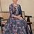 Women Floral Printed Regular Thread Work Pure Cotton Kurta with Trousers & With Dupatta