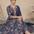Women Floral Printed Regular Thread Work Pure Cotton Kurta with Trousers & With Dupatta
