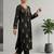 Women Ethnic Motifs Printed Regular Thread Work Pure Cotton Kurta with Trousers & With Dupatta