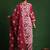 Women Printed Regular Thread Work Pure Cotton Kurta with Trousers & With Dupatta