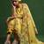 Floral Embroidered Sequinned Chanderi Silk Kurta with Trousers & Dupatta