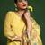 Floral Embroidered Sequinned Chanderi Silk Kurta with Trousers & Dupatta