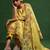 Women Floral Printed Regular Chanderi Silk Kurta with Trousers & With Dupatta