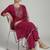 Women Ethnic Motifs Embroidered Regular Sequinned Kurta with Trousers & With Dupatta