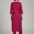 Women Ethnic Motifs Embroidered Regular Sequinned Kurta with Trousers & With Dupatta