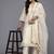 Floral Embroidered Kurta with Trousers & With Dupatta