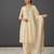 Women Embroidered Regular Thread Work Kurta with Trousers & With Dupatta