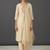 Women Embroidered Regular Thread Work Kurta with Trousers & With Dupatta