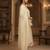 Women Regular Thread Work Kurta with Trousers & With Dupatta