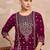 Women Ethnic Motifs Embroidered Kurta with Trousers