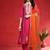 Women Ethnic Motifs Embroidered Kurta with Trouser & Dupatta