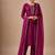 Women Embroidered Regular Beads and Stones Kurta with Trousers & Dupatta