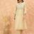 Floral Yoke Design Zari Details Straight Kurta With Trousers & Dupatta