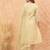 Floral Yoke Design Zari Details Straight Kurta With Trousers & Dupatta